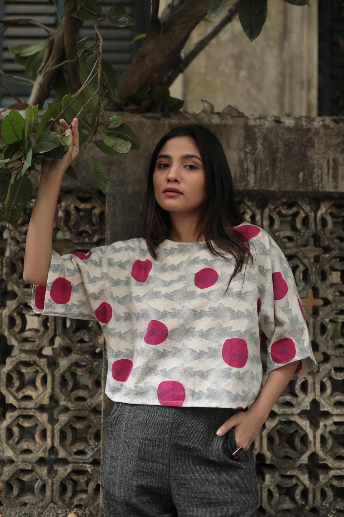 the bhetki bunch crop top