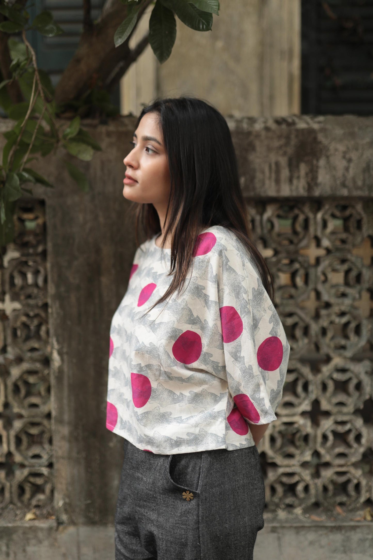 the bhetki bunch crop top