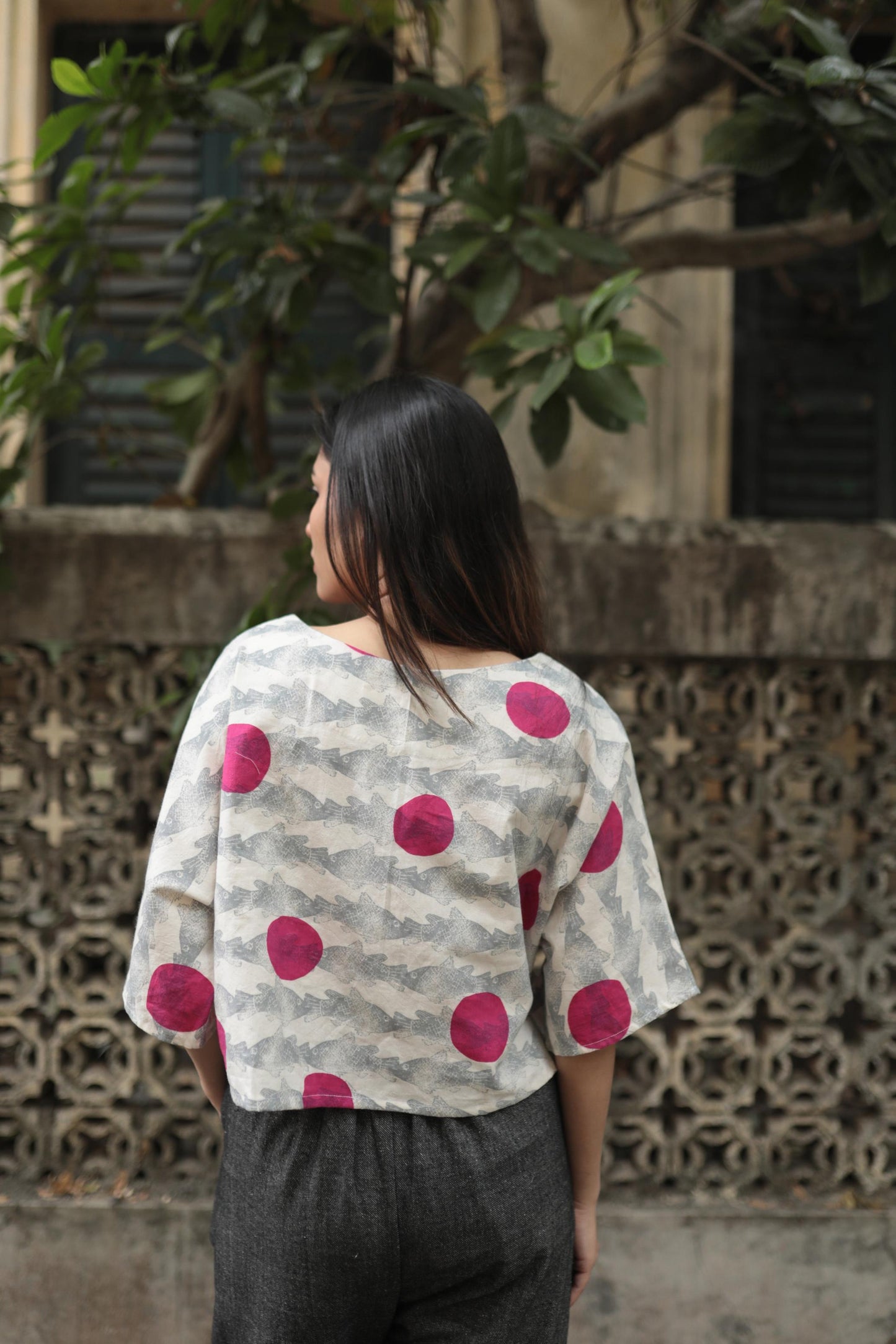 the bhetki bunch crop top
