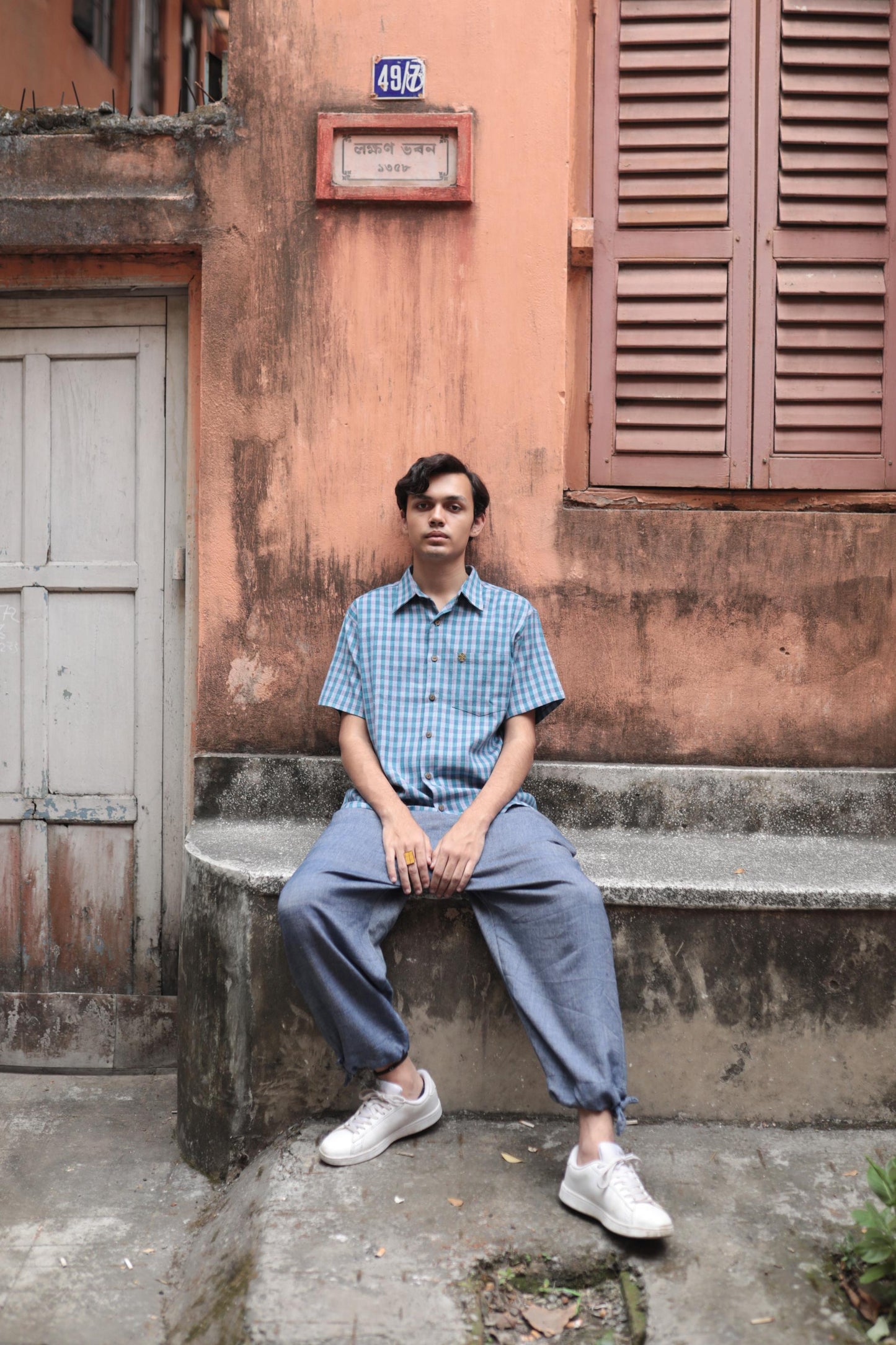 the check-mate shirt - half sleeve