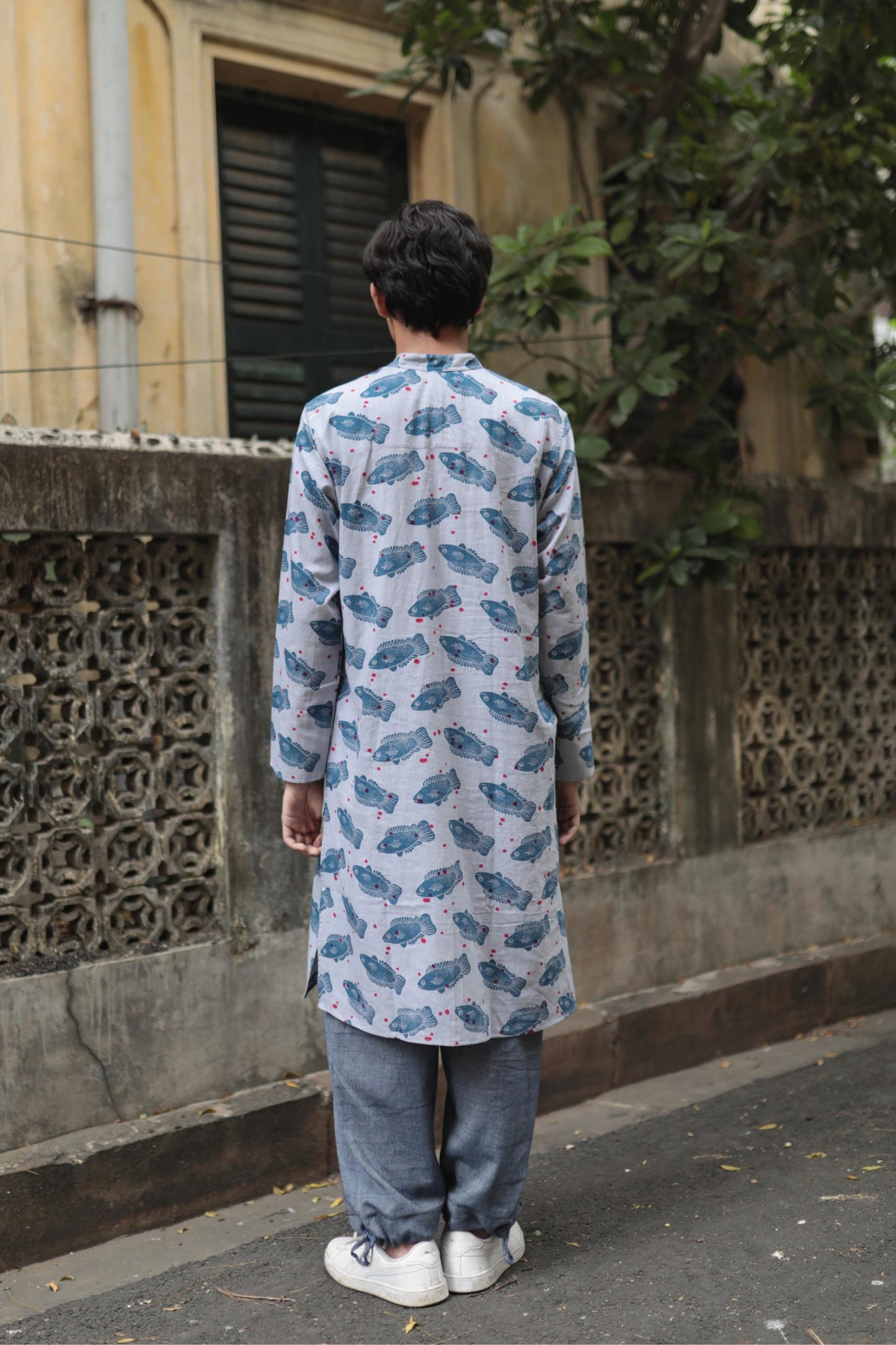 koi mach long kurta / full sleeve