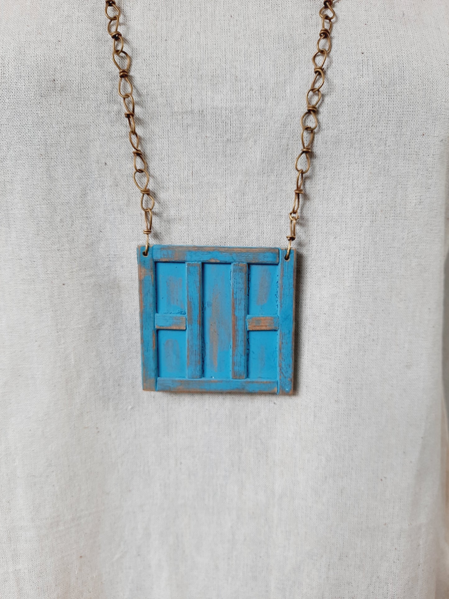 blue dorja neckpiece