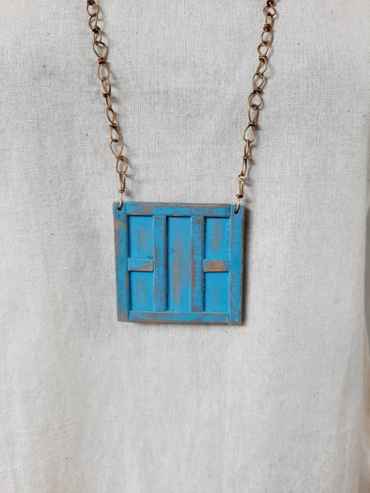 blue dorja neckpiece