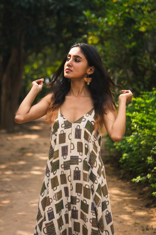 bajaar bag strappy dress