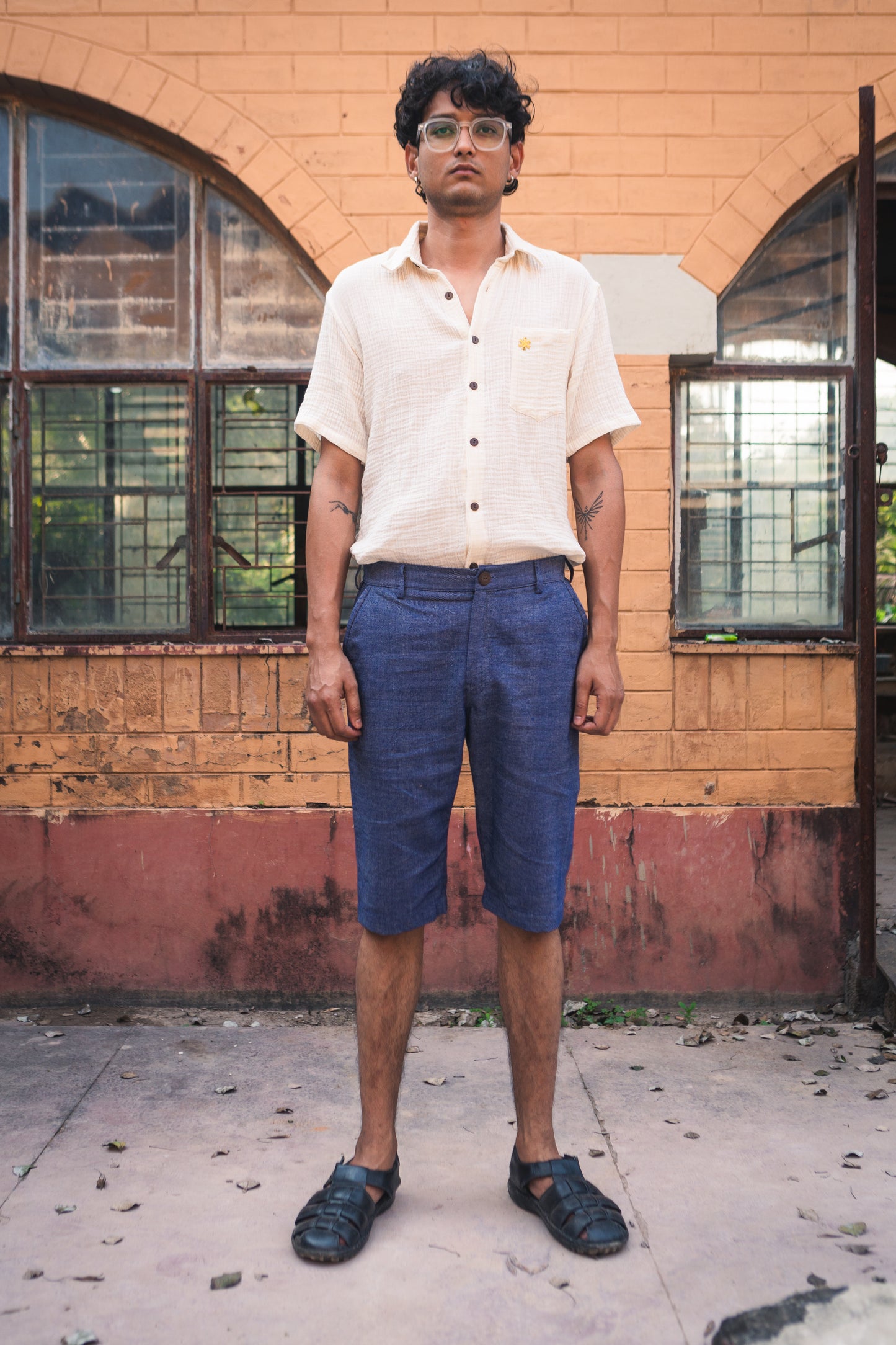 neel denim shorts