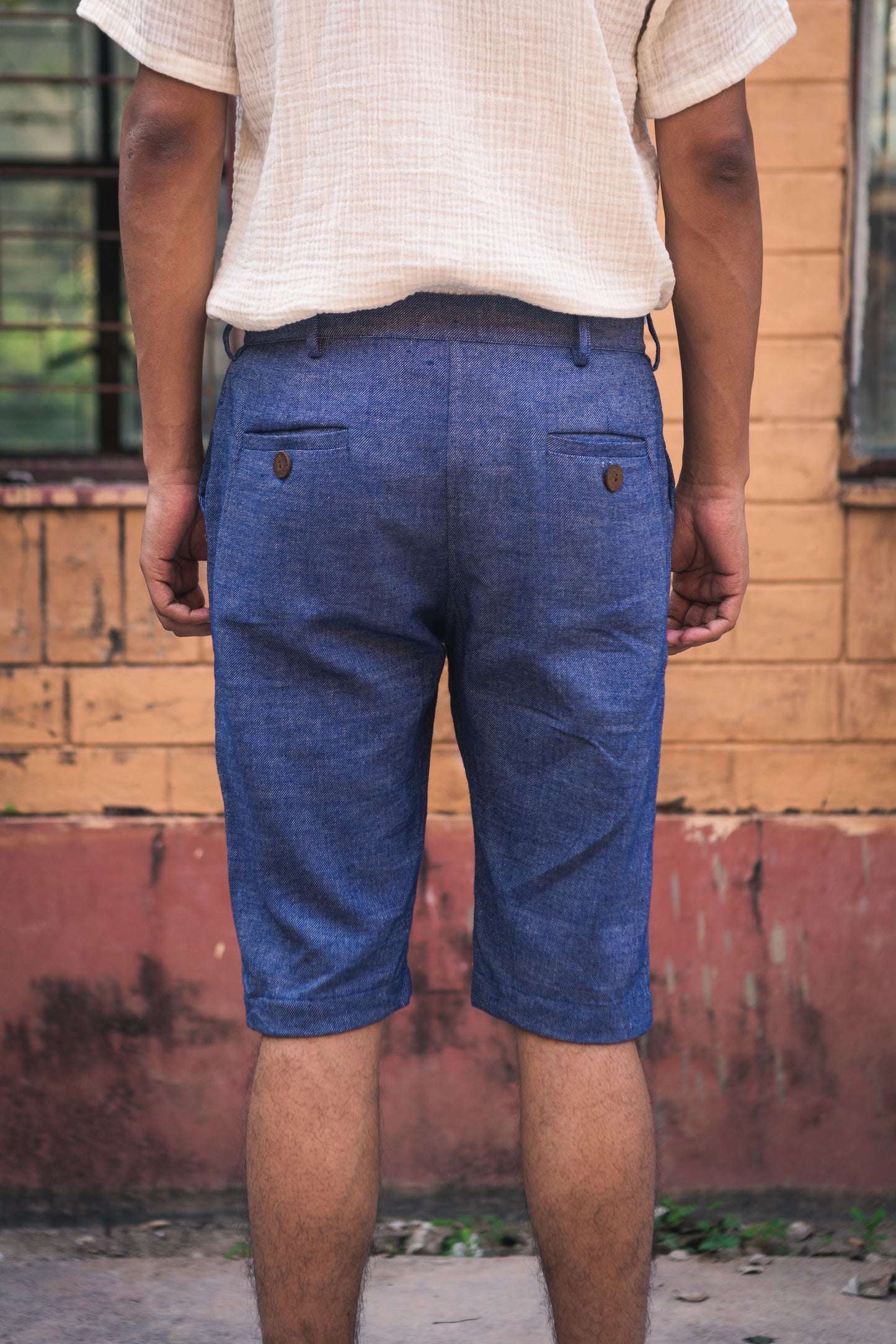 neel denim shorts