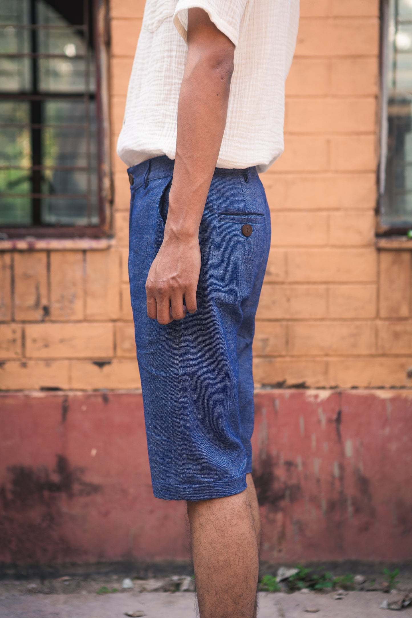 neel denim shorts