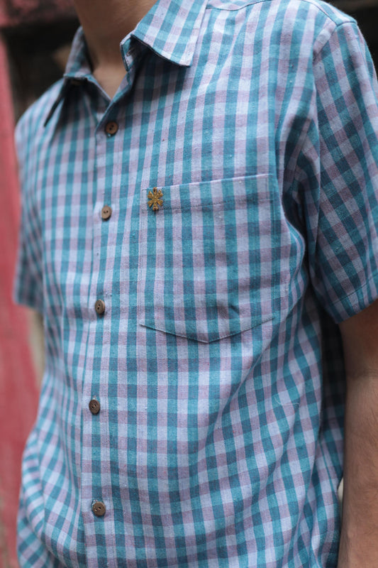 the check-mate shirt - half sleeve