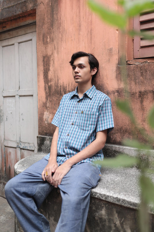 the check-mate shirt - half sleeve