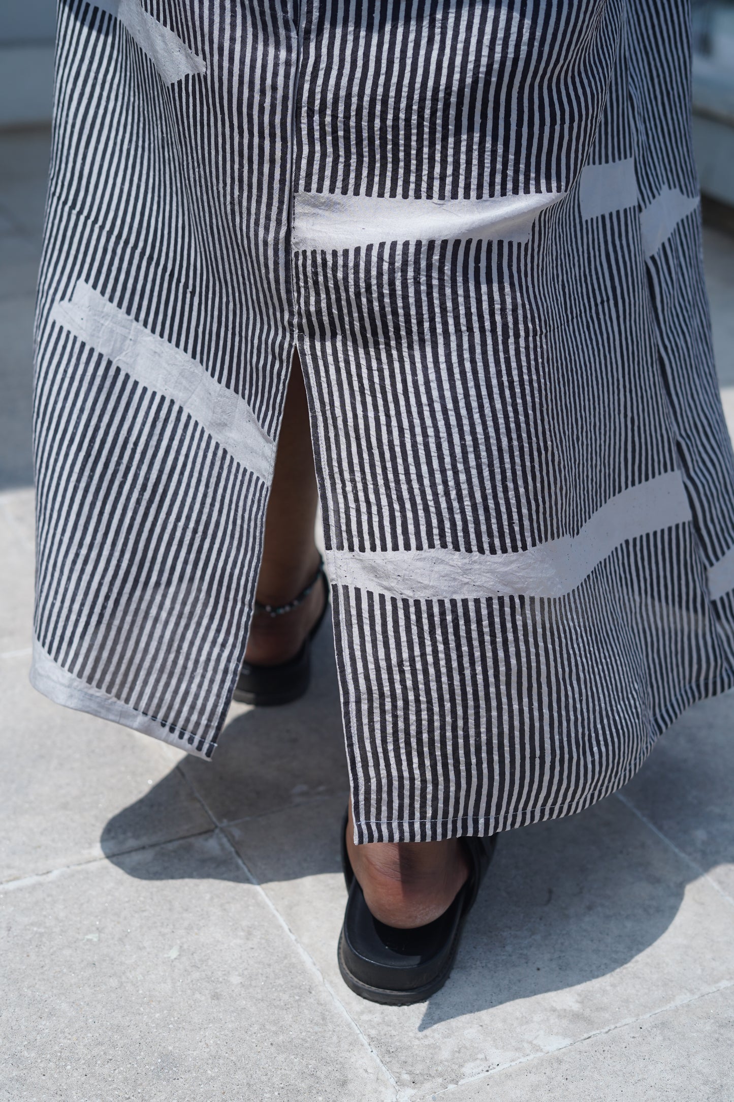 silk structured dress