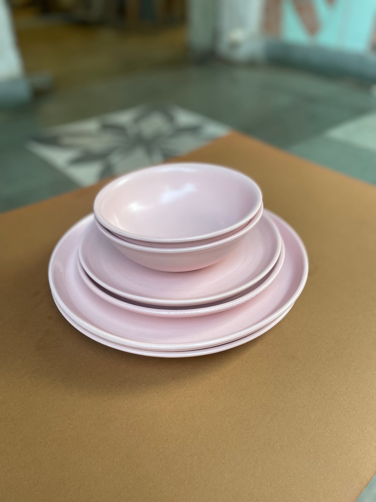 the supper set for two