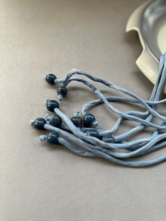 fabric ceramic disc adjustable neckpiece