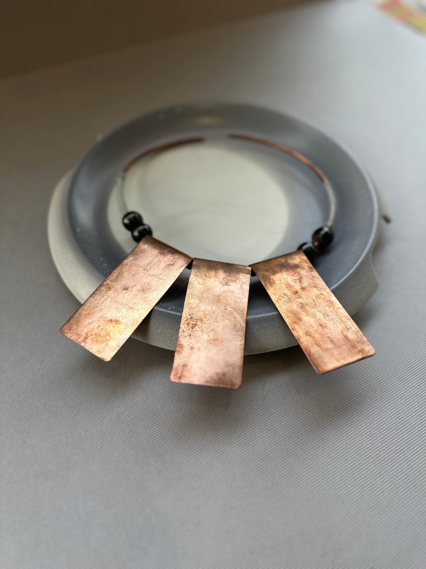 copper cera hasli neckpiece