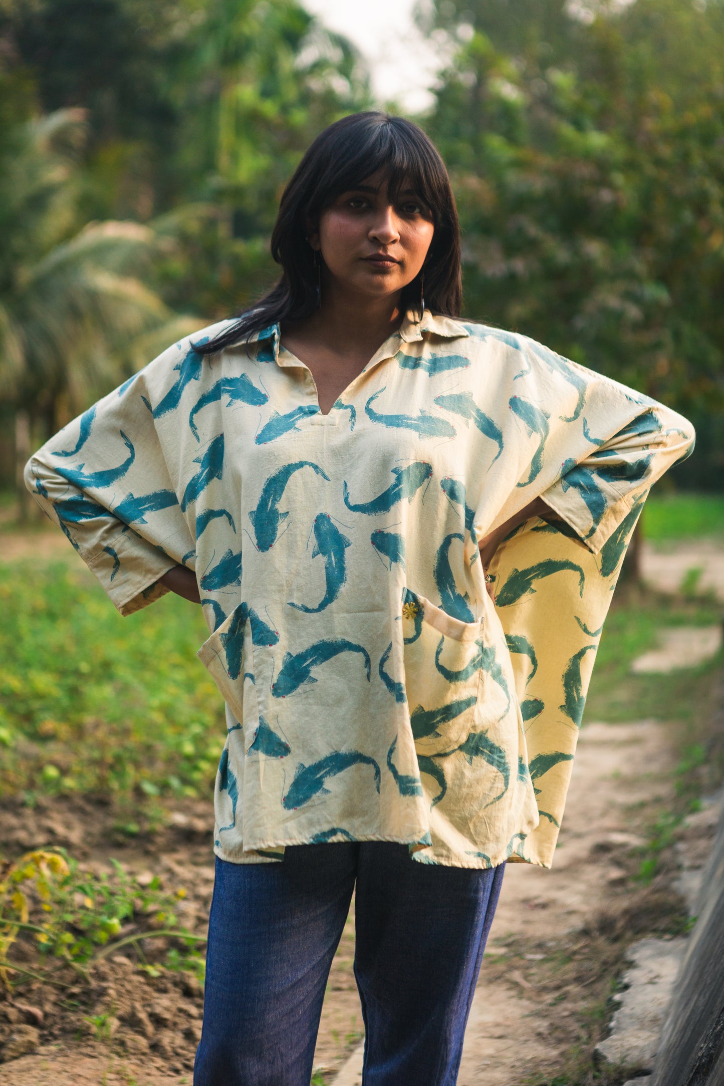 magur dhila shirt