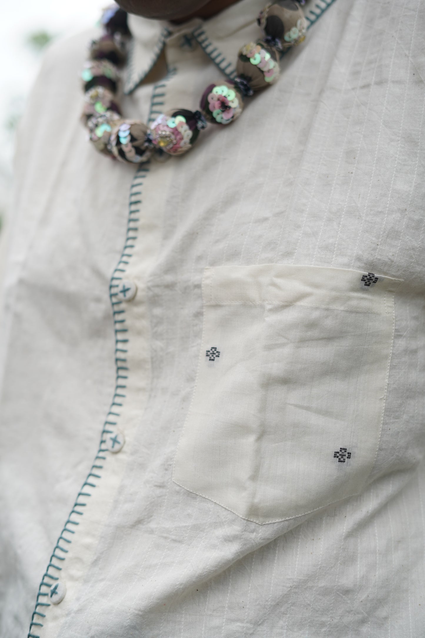 shada kantha shirt