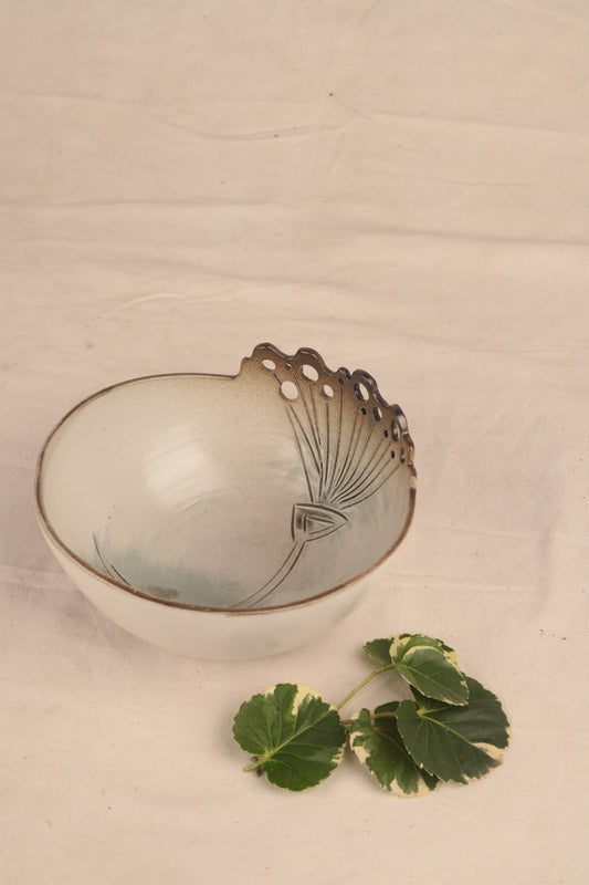 single flower jafri bowl - choto