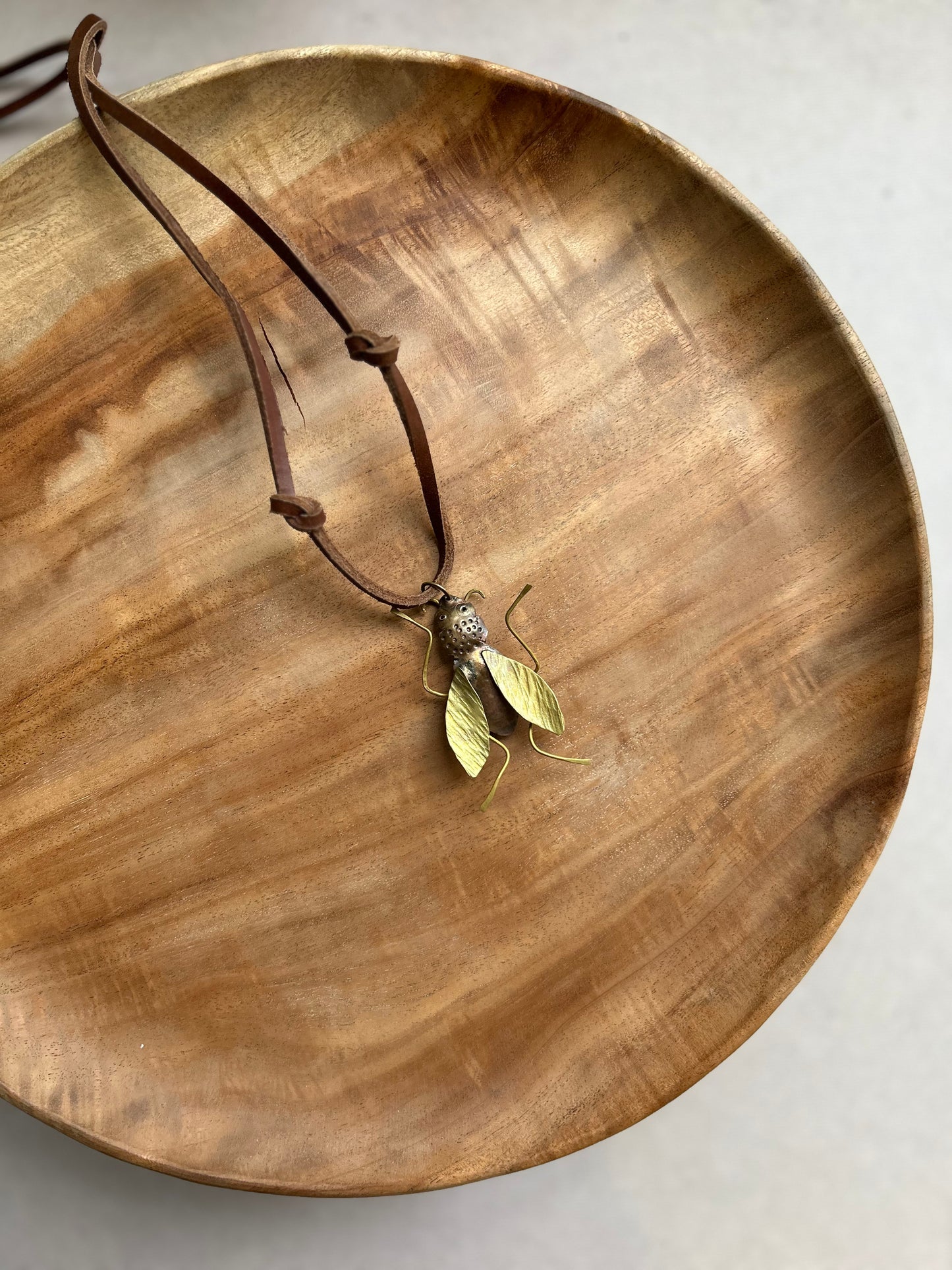 honey bee neckpiece