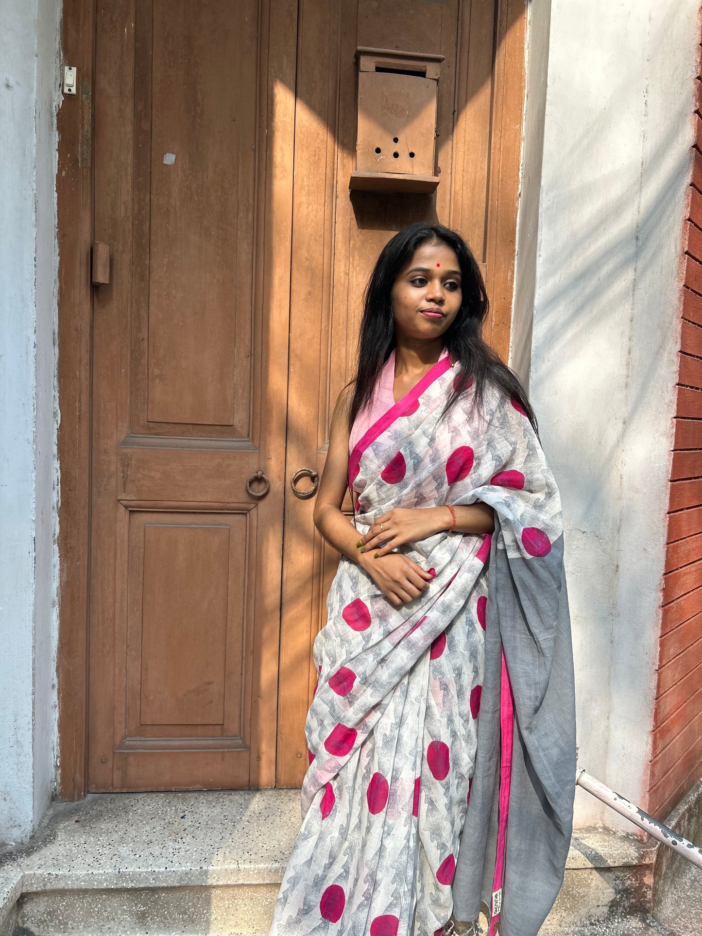 the bhetki bunch saree