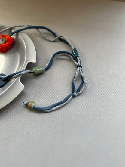 fabric cera neckpiece