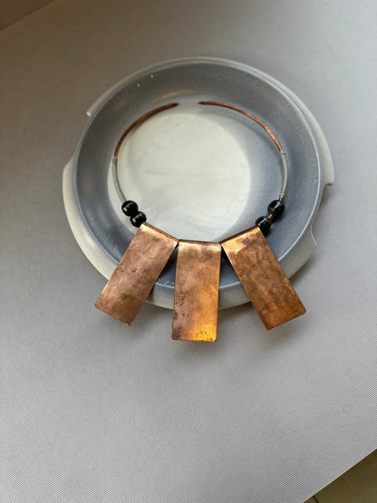 copper cera hasli neckpiece