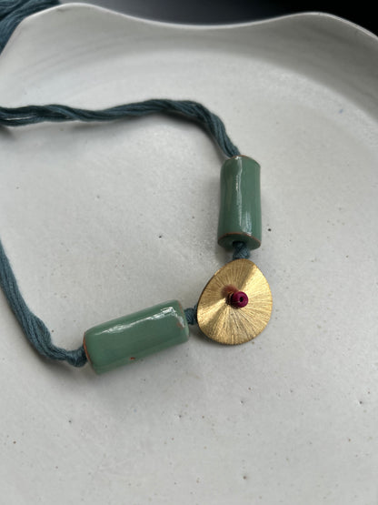 metal round bracelet