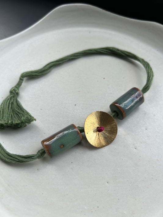 metal round bracelet
